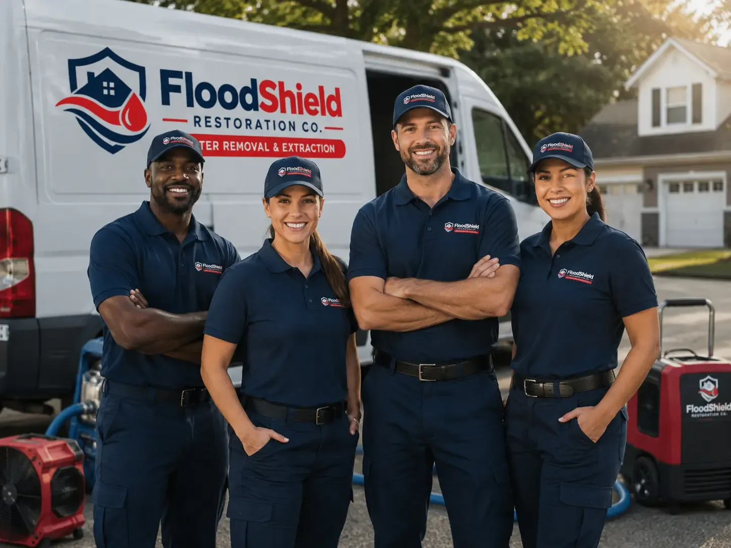 Flood Damage Restoration company in Trafalgar, IN