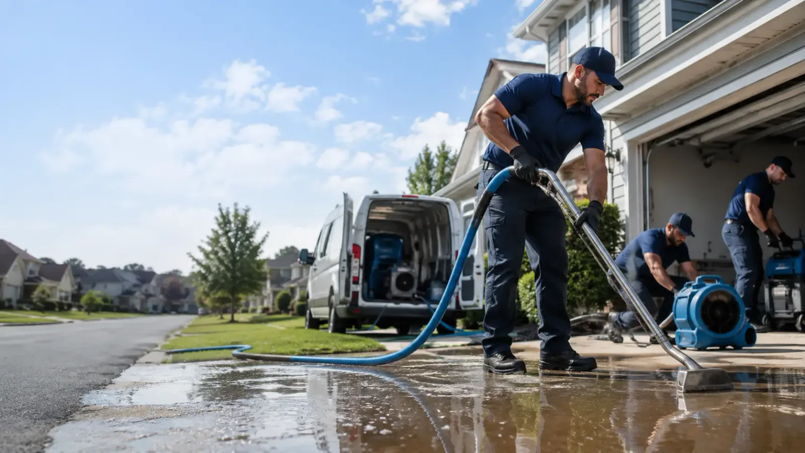 Flood Damage Restoration in Trafalgar, IN